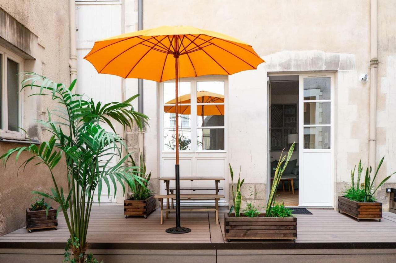 Hypercentre Appart 2 A 4 Pers, Calme & Cosy Avec Terrasse Privee Nantes Dış mekan fotoğraf