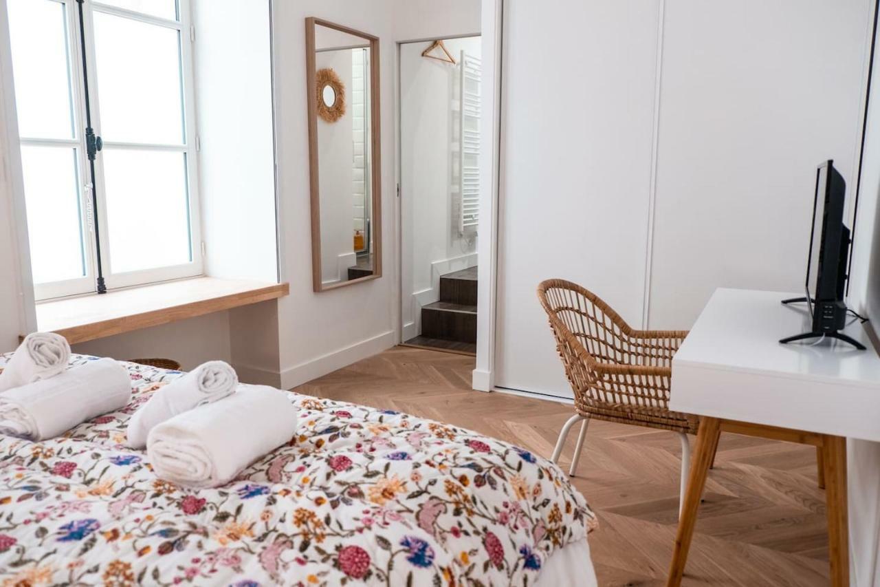 Hypercentre Appart 2 A 4 Pers, Calme & Cosy Avec Terrasse Privee Nantes Dış mekan fotoğraf